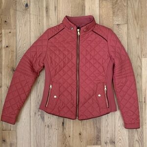 Women's Quilted Jacket in Red